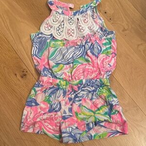 Lily Pulitzer romper 2-3 t